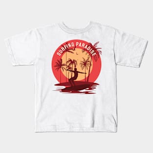 Surfing Paradise Kids T-Shirt